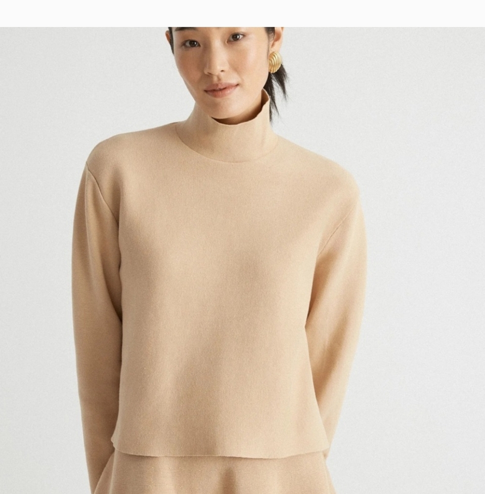 Tuckernuck Knit Kimberly Sweater Nwt Color Beige